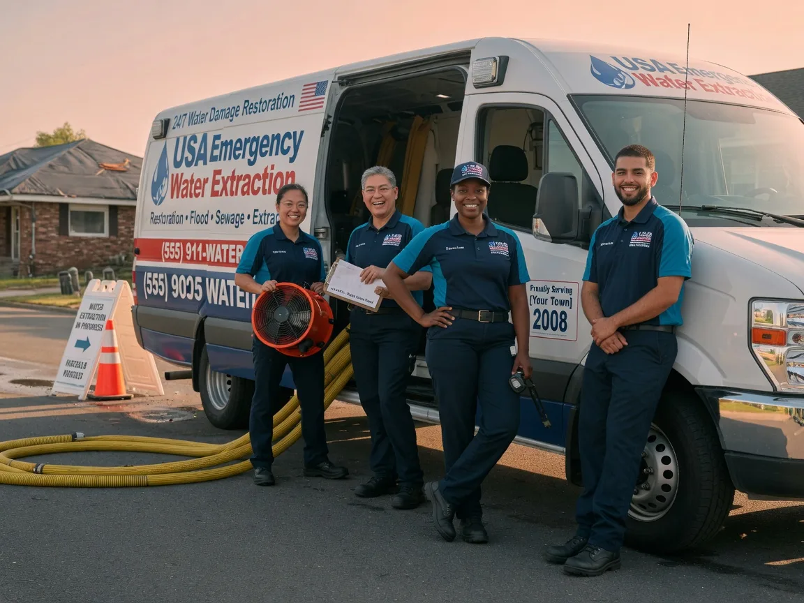 Emergency Water Removal company in Slovan, PA